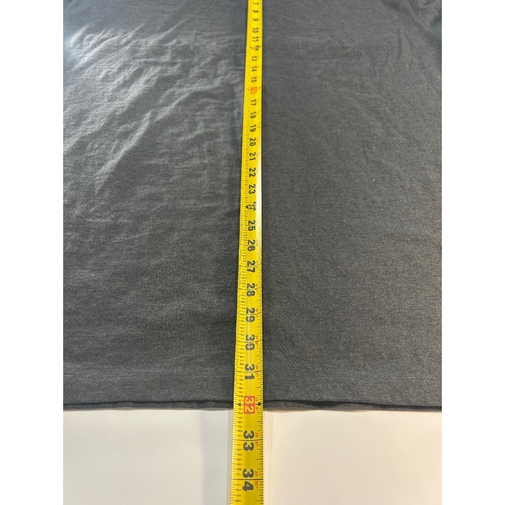 Champion T-Shirt Heather Gray Crew Neck Short Sleeve Tee Shirt 3XB - Picture 4 of 5